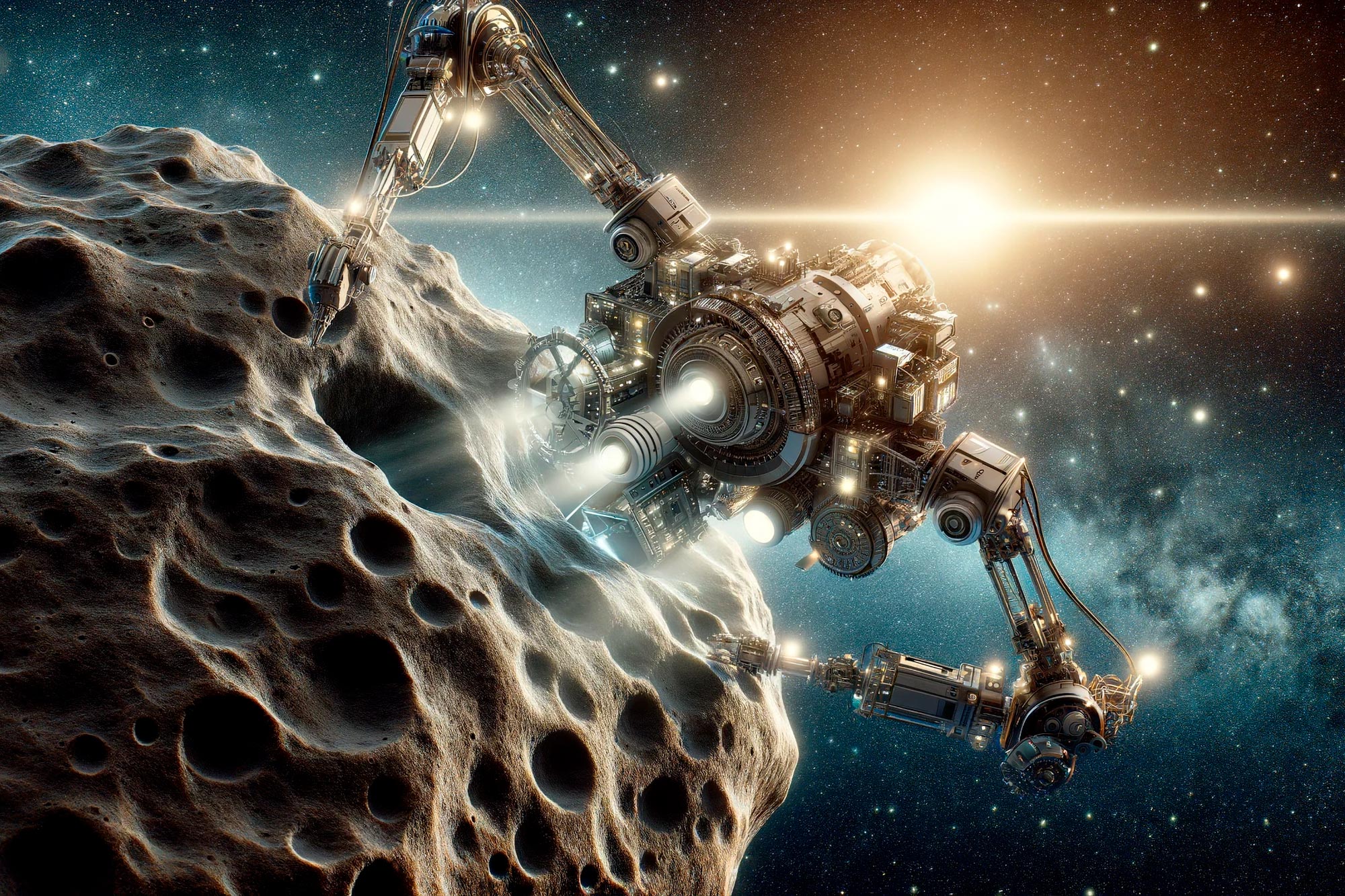 Asteroid Mining Concept